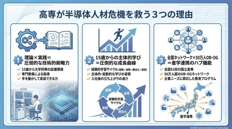 半導体人材危機と高専の役割