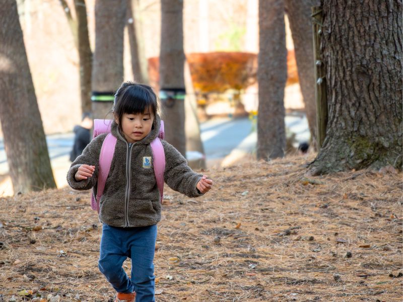 ランドセルの試着イメージ