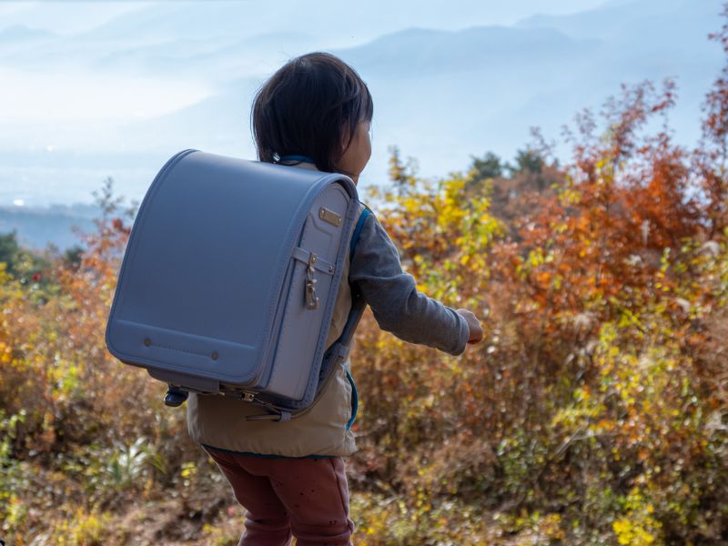 ランドセルの試着イメージ