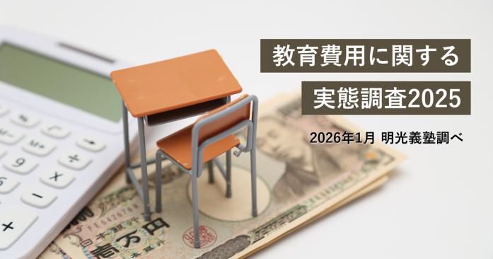 株式会社明光ネットワークジャパンが、保護者900名を対象に実施した「教育費用に関する実態調査」の結果を発表（出典：株式会社明光ネットワークジャパン、以下同じく）