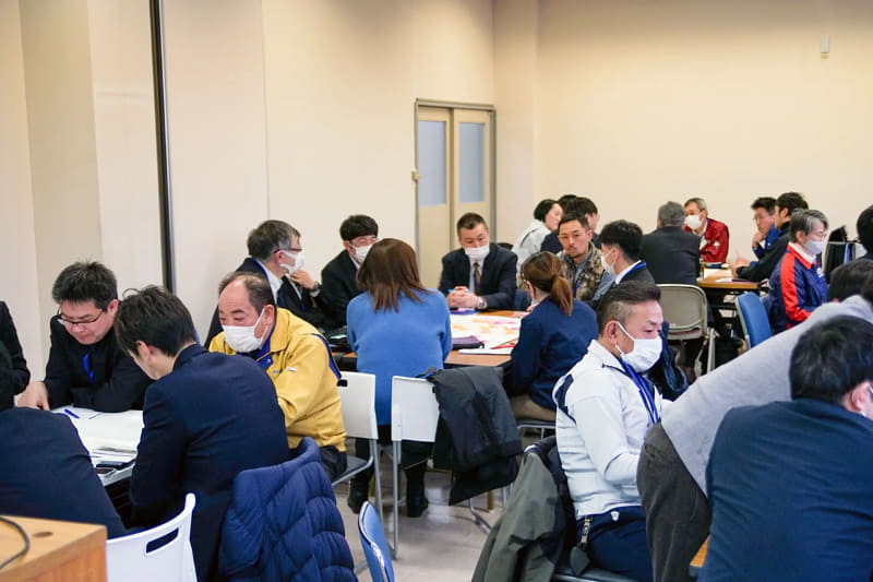 2024年2月に実施した「高校生と企業の接点づくり作戦カイギ」の様子