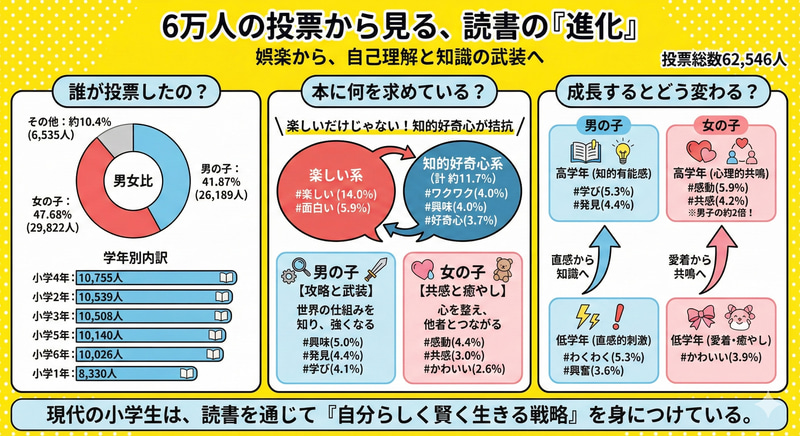 6万人の投票から見る、子供たちのインサイト