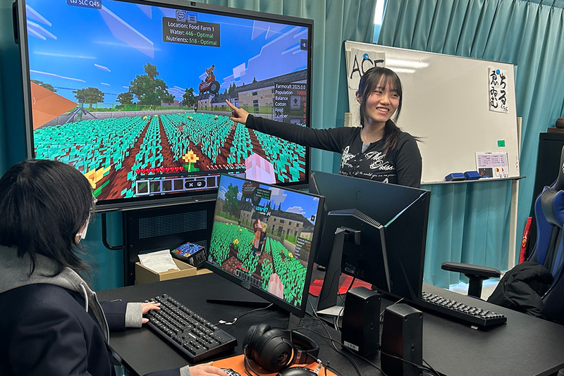 「NASEF Farmcraft®2025」に取り組む生徒たち（画像提供：立修館高等専修学校）