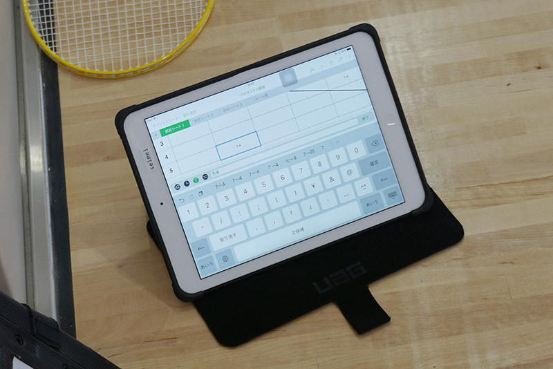 2016年、京都府立清明高等学校で使われていたiPad（画像：筆者提供）