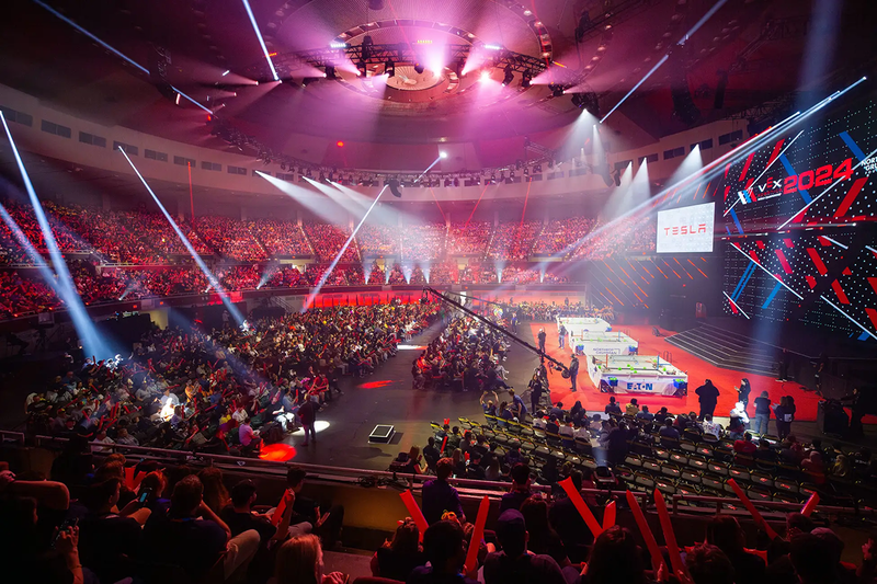 「VEX Robotics World Championship」の様子