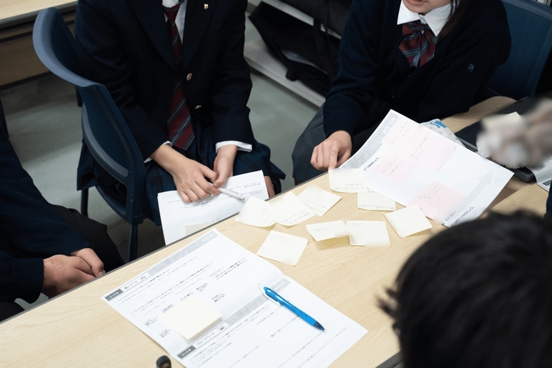 探究学習教材を使った授業のイメージ