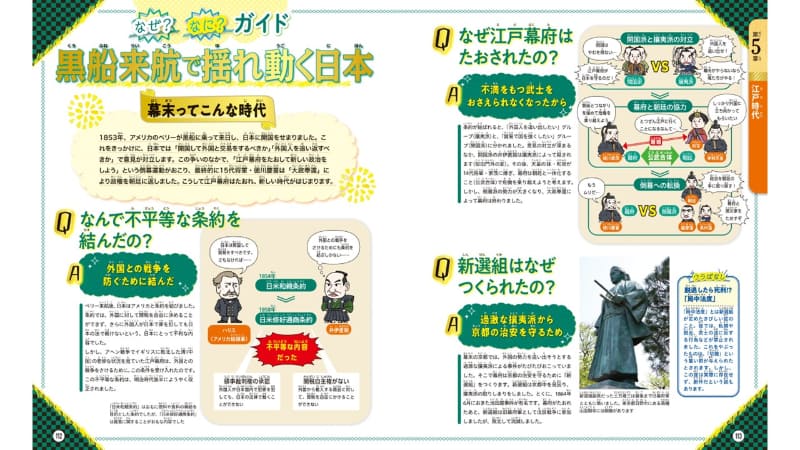 「なぜ？なに？ガイド」で、出来事の背景を図解