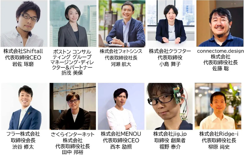 第一線で活躍する企業家がメンターとして参画