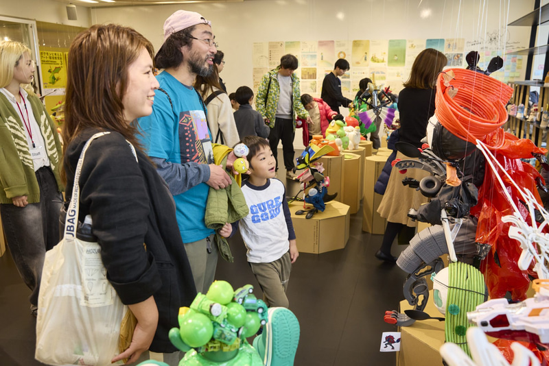 昨年の様子（ポケモンと考えるアート・環境教育展3）