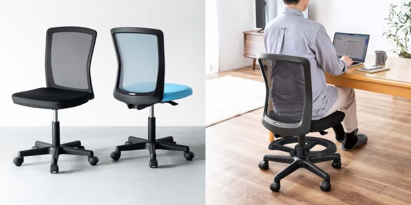 サンワサプライ株式会社が、通気性の高いメッシュ背もたれと、取り外して洗える座面カバーを採用したメッシュチェアを発売（出典：サンワサプライ株式会社、以下同じく）