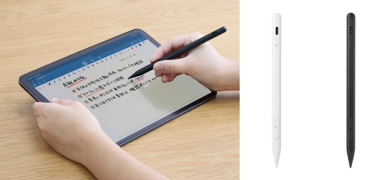 iPad用Bluetoothアクティブタッチペン（出典：エレコム株式会社、以下同じく）