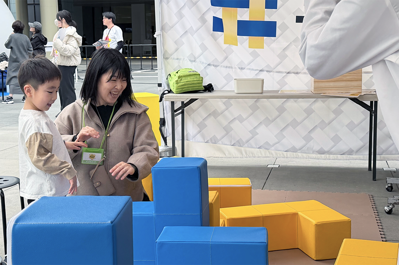 ワンダーファイ株式会社が、株式会社TBSホールディングス主催のイベントにおいて、朝の情報番組「THE TIME,」の企画に協力（出典：ワンダーファイ株式会社、以下同じく）