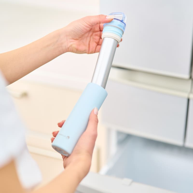 氷のうを取り外せば、容量140mlのマグボトルとして使用可能