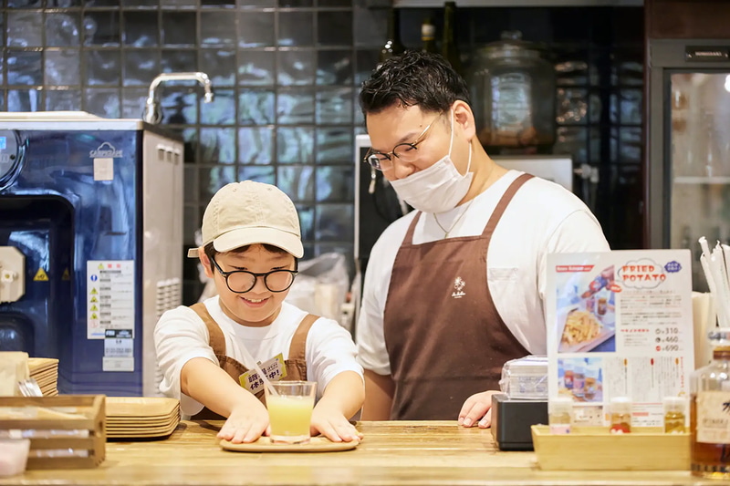 「はたらくフリースクール」の参加イメージ