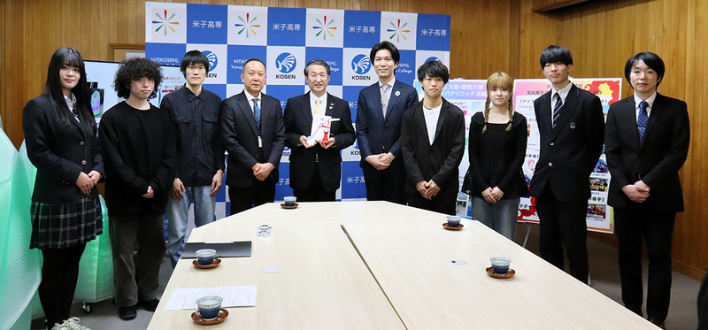 2025年大阪・関西万博のパナソニックグループパビリオン「ノモの国」Unlock体験エリアで展示されていた光・音デバイスを米子高専、鳥取県および米子市に寄贈（出典：独立行政法人国立高等専門学校機構、以下同じく）