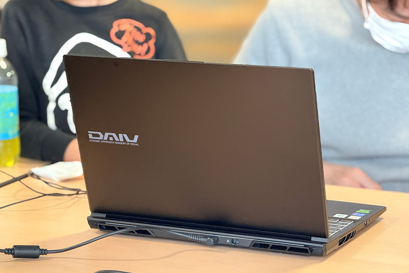 マウスコンピューターのハイエンドクリエイターノートPC「DAIV　N6-I7G7TBK-C（NVIDIA Studio認定）」