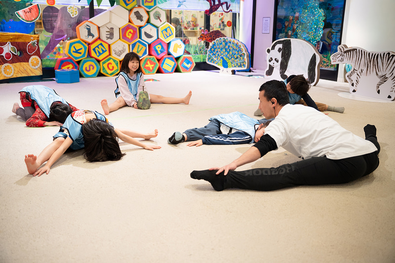 子供たちが夢中になれるような多彩なプログラムを展開