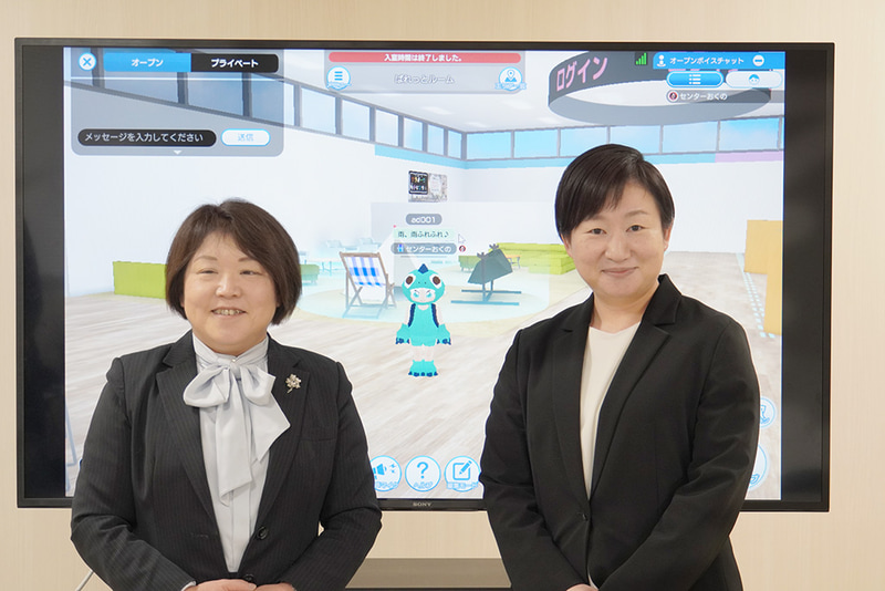左より、富山市教育センター所長 山岸朋子氏、教育相談係 指導主事 奥野由子氏