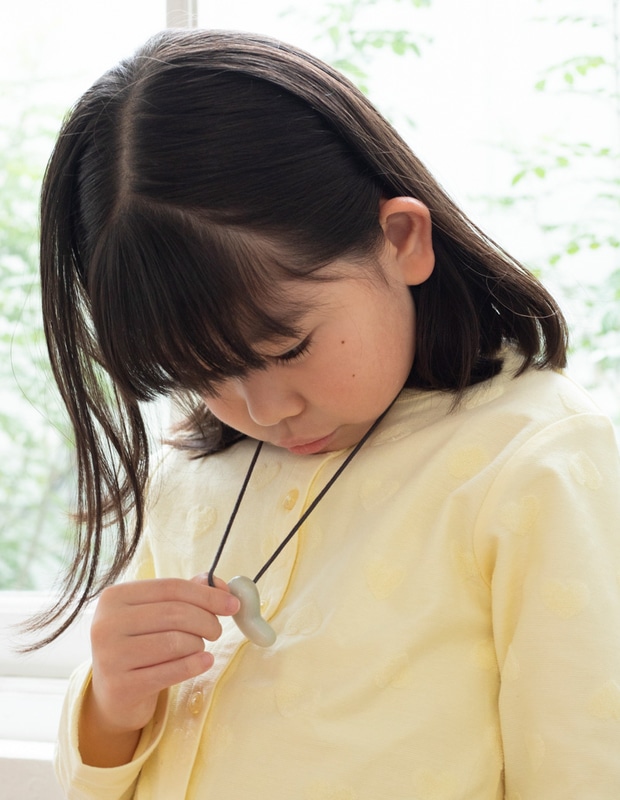 石を磨いているうちにピカピカに