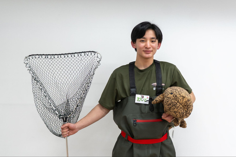審査員特別賞に選ばれた高校生のかいとさん