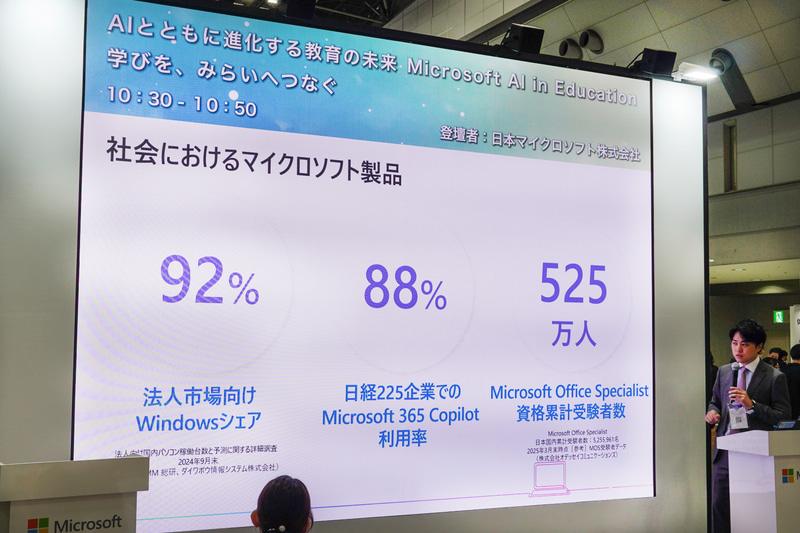 社会におけるマイクロソフト製品の広がり