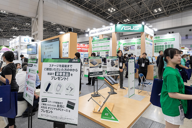ASUS JAPANのブース
