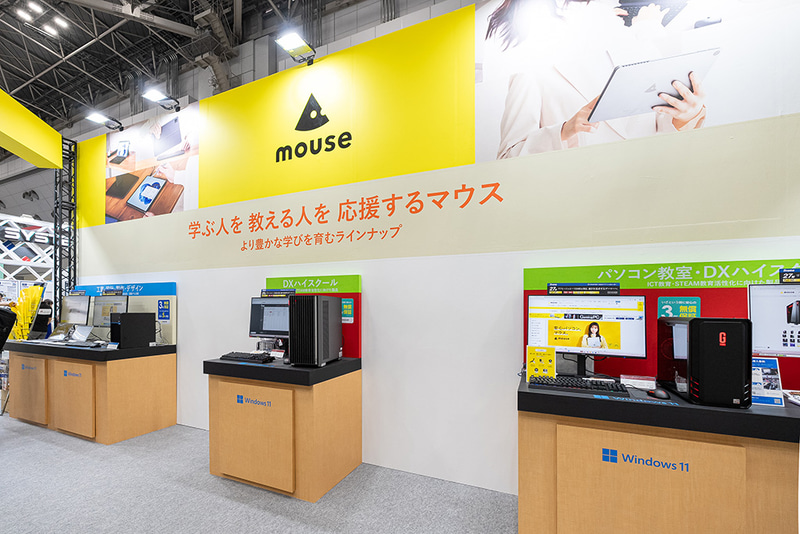 さまざまなハイスペックPCを展示