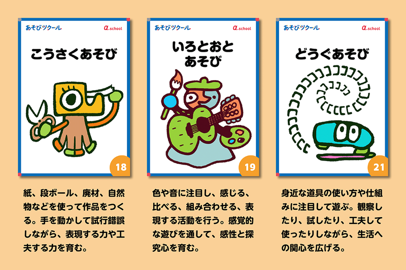 作品を表現・創作する遊び