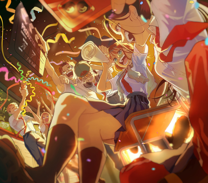 高校生イラストレーターの小森師走さんが大会のキービジュアルを制作