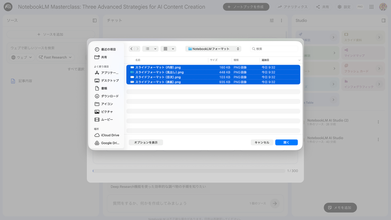 フォーマット画像をソースに追加する