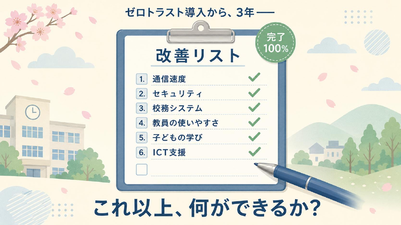 改善したい点は特になし（画像：南あわじ市のスライドより）