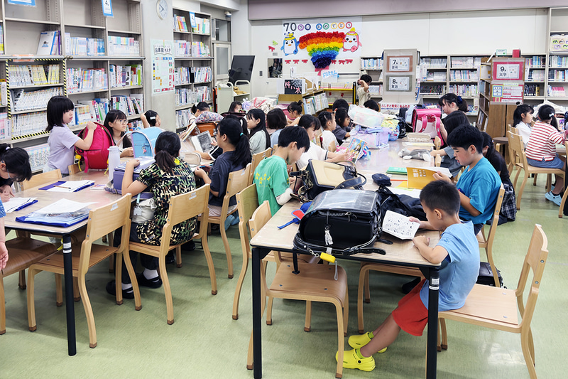 「朝の居場所づくり」を実施した川崎市立久本小学校（高津区）の様子（出典：川崎市、以下同じく）