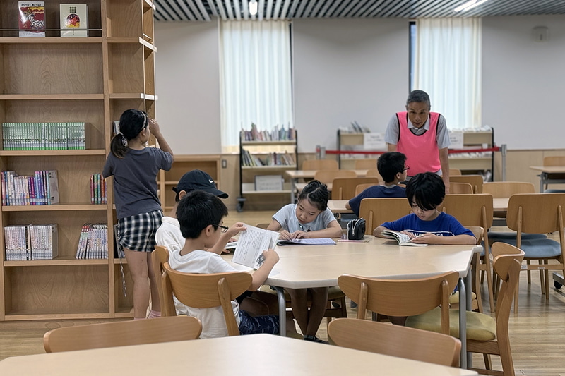 幸区の新小倉小学校の様子