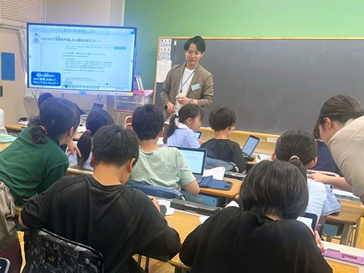 教職員との意見交換会の様子