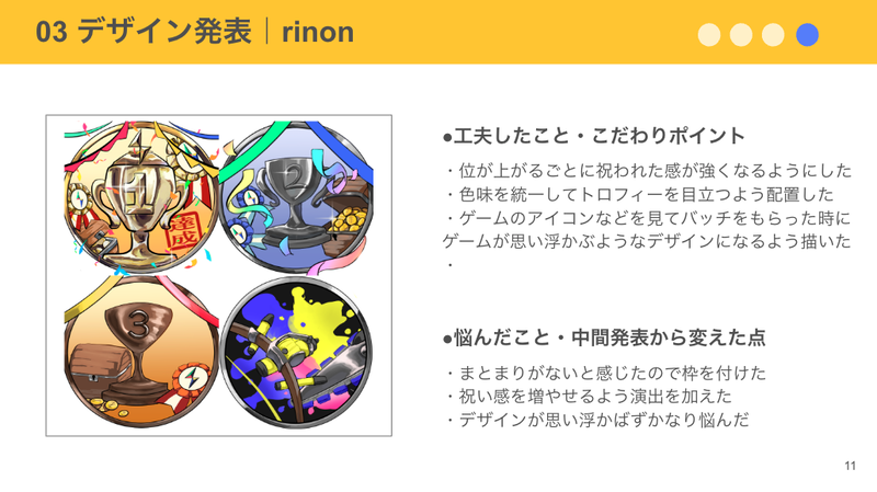 デザイン発表