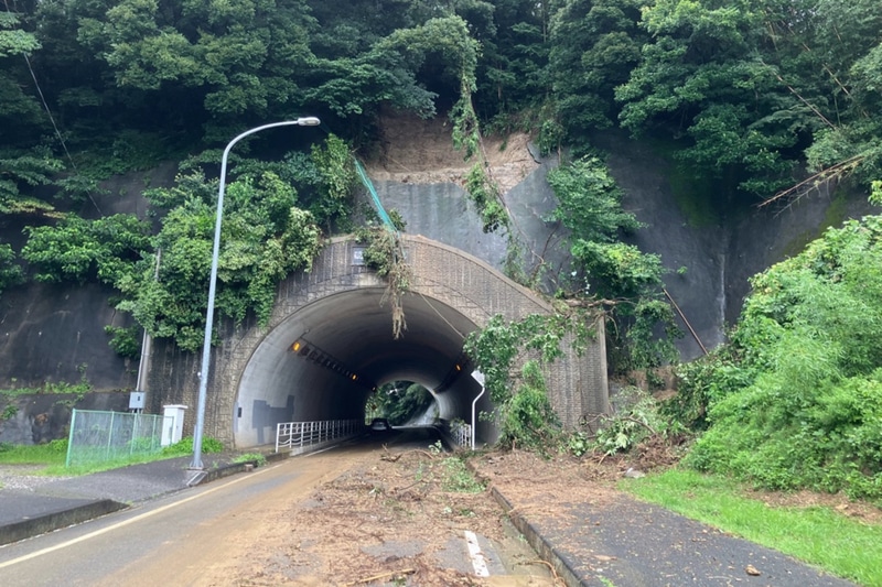 千葉県東金市の被災時の様子