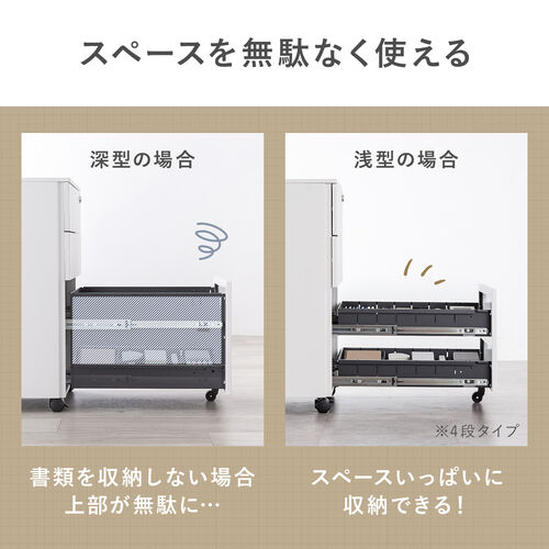 スペースを無駄なく使える