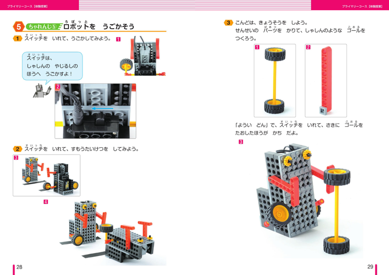 ロボット製作特別授業で使用した教材