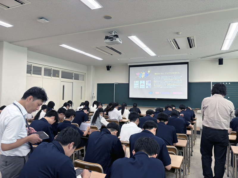 マジカルイデアを活用した学習の様子