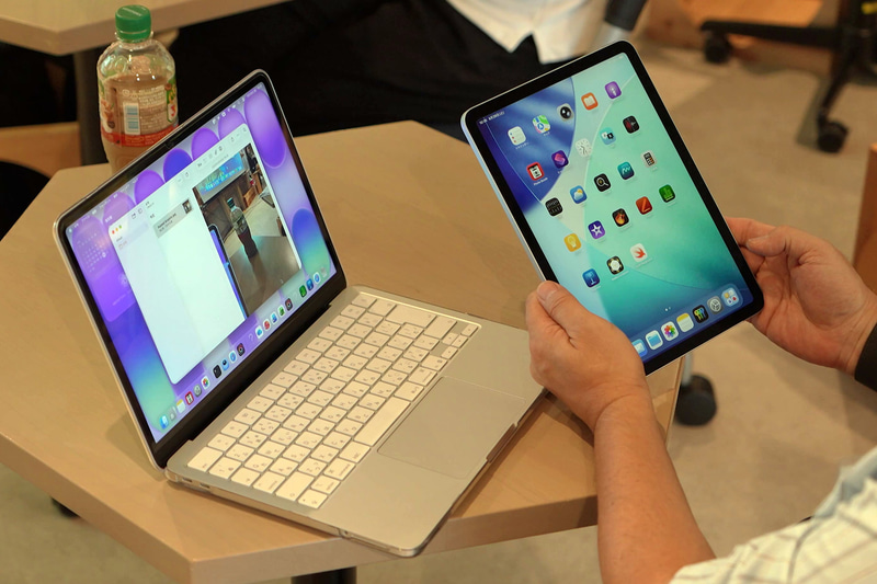 MacからiPadのカメラを起動して撮影すると、写真はそのままMacに取り込まれる