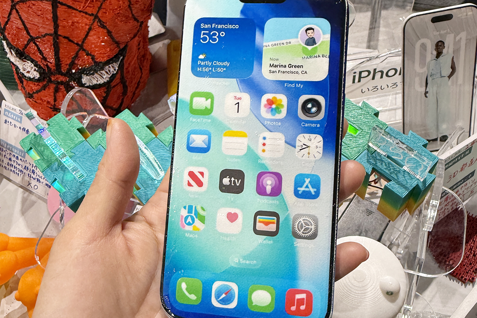 3Dプリンターで制作した「iPhone」