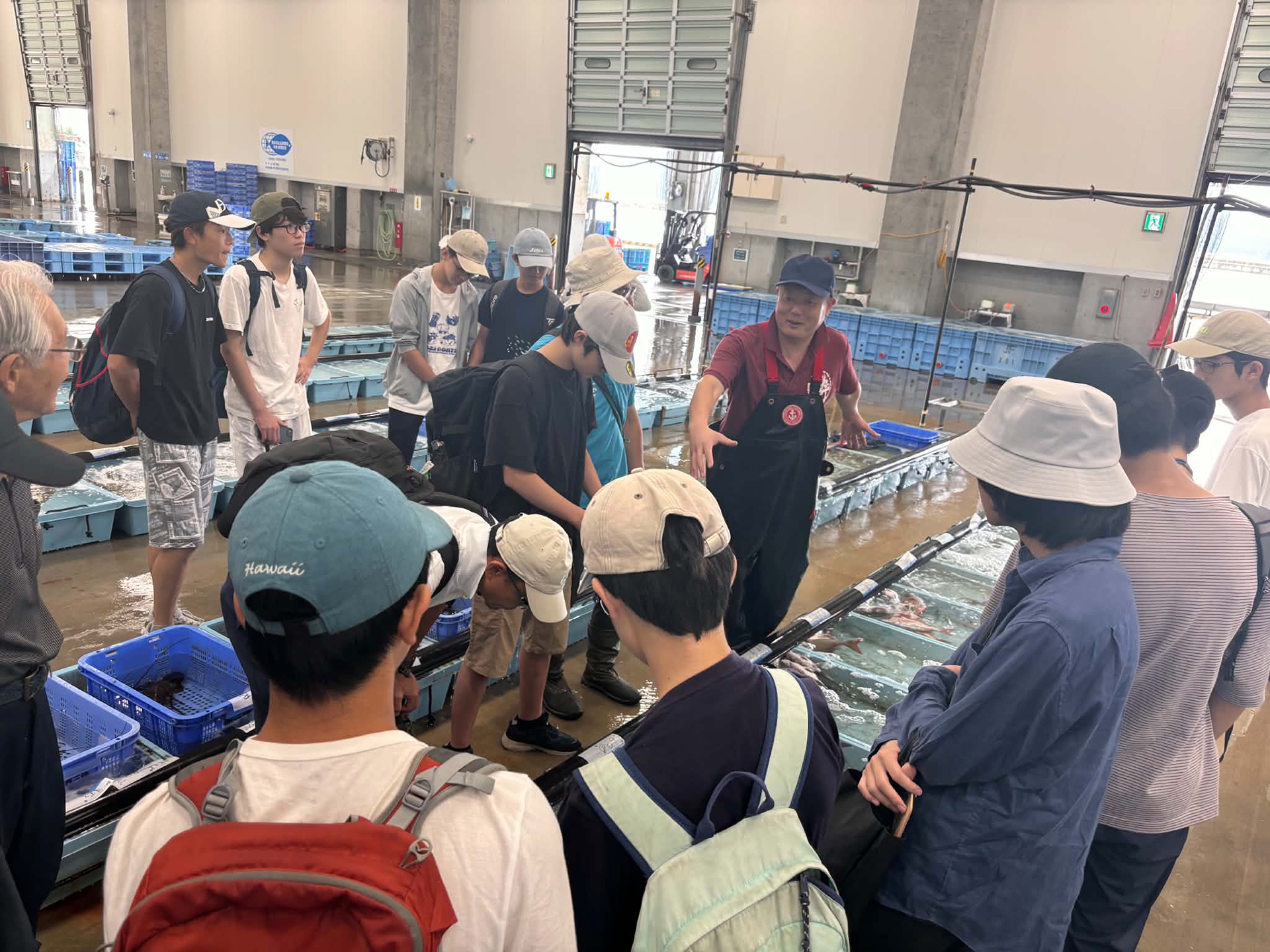 漁協職員から「現場のリアルな課題」を聞き取り