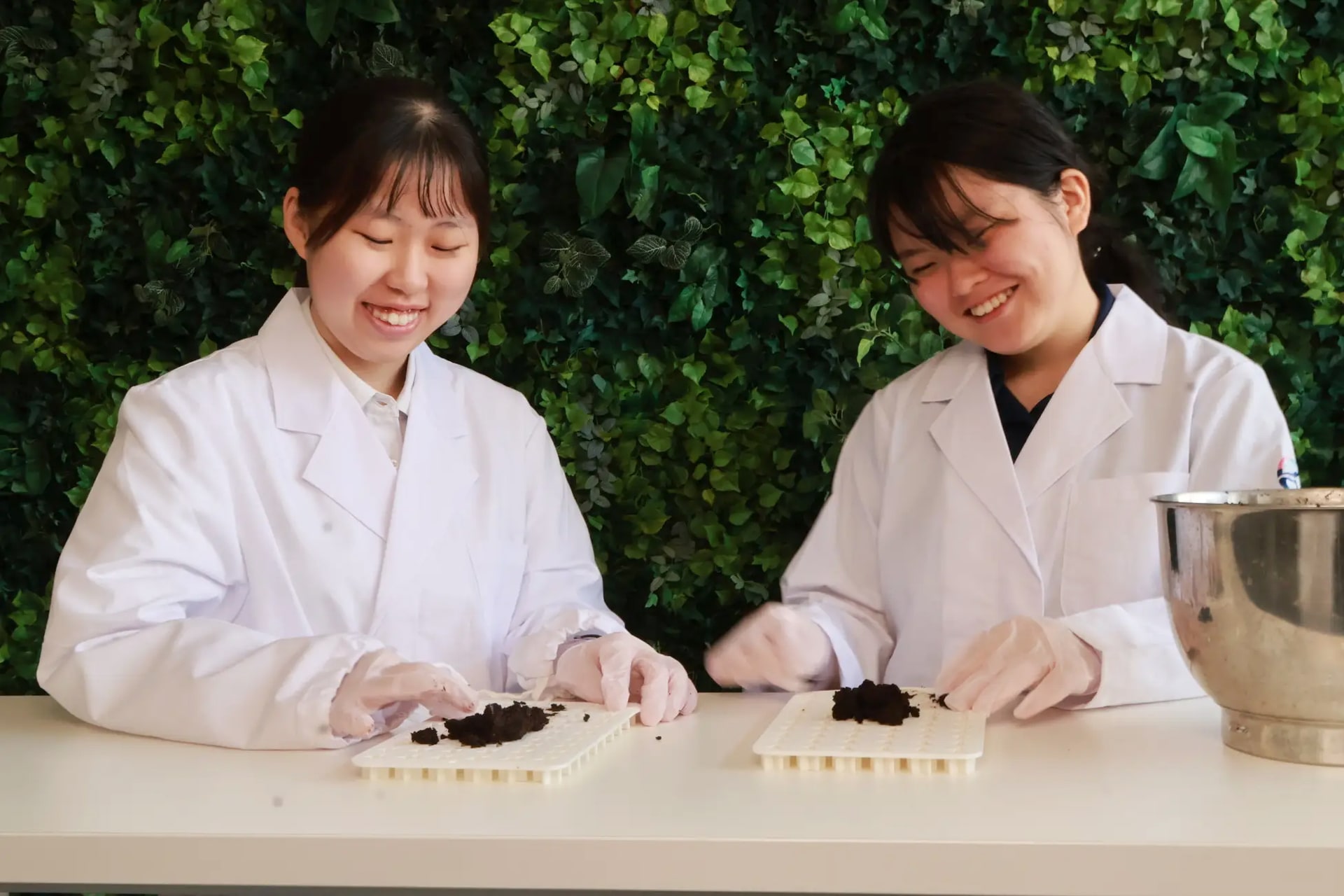 Chiyoda Groundsを制作している様子