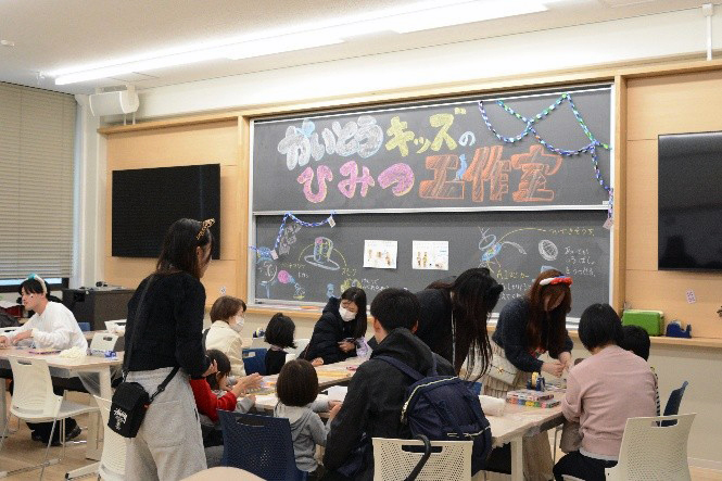 2025年イベント（工作工房）の様子