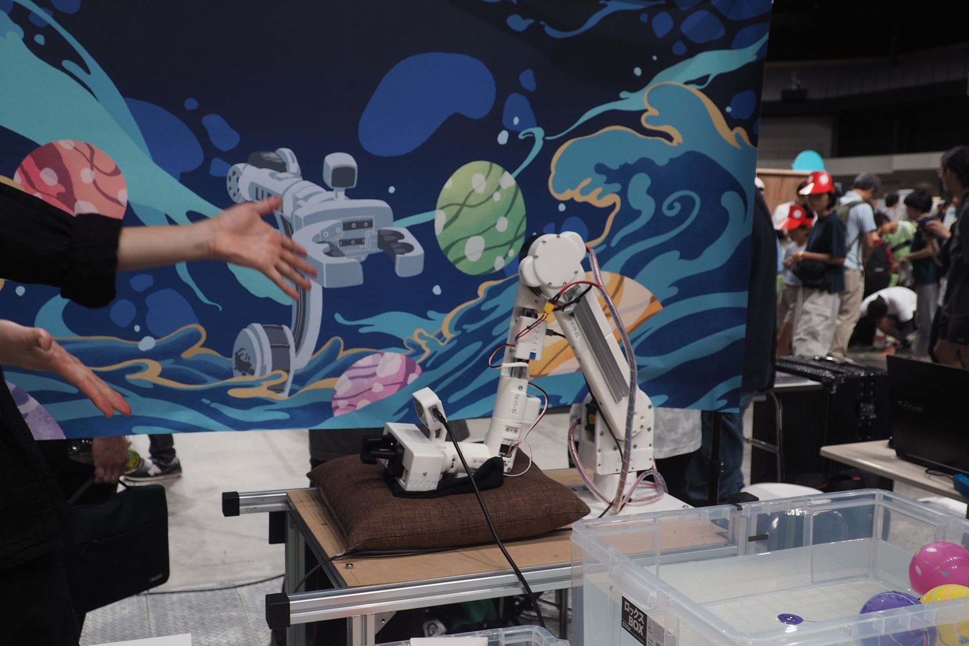 東京農工大学「LIFTH」のヨーヨー釣りロボットアーム「LIFTH Arm」
