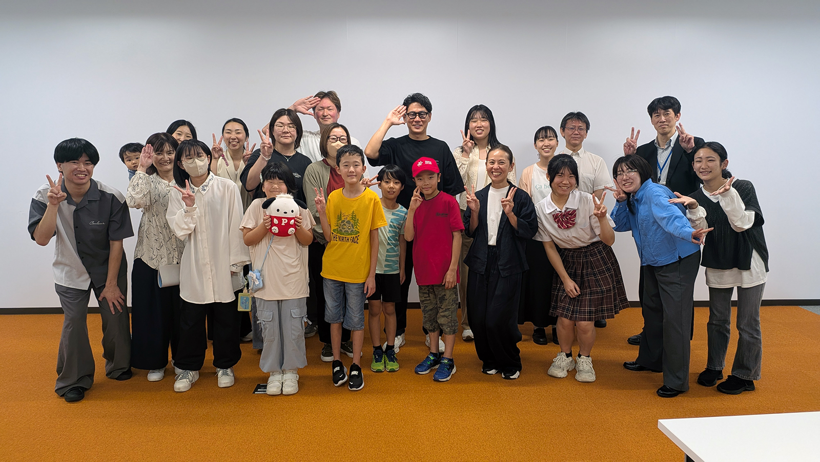大阪教育大学での集合写真