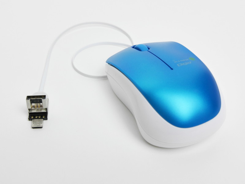 中からmicroUSBコネクターが出現！