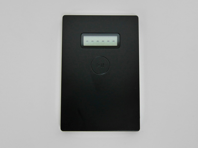 対応していないカードを入れてボタンを押すとエラーが表示される