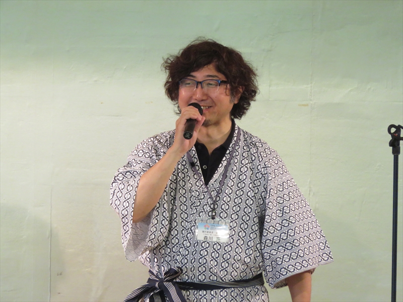 大会の実行委員長を務めるC Channel 代表取締役社長の森川亮氏