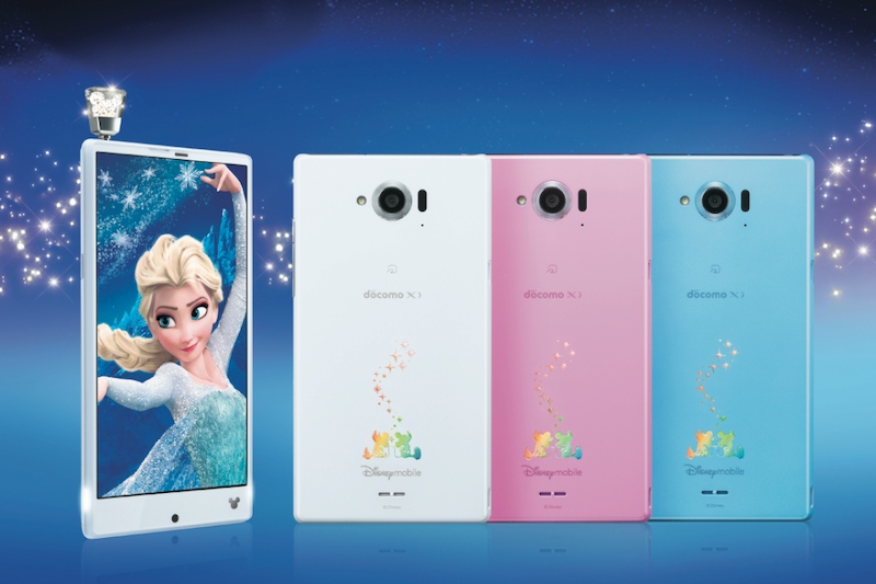 Disney Mobile on docomo SH-02G
